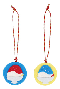 季節の提案商品「香りの根付　かき氷」