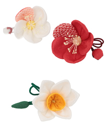 季節の提案商品「季節の香り袋　梅・水仙」