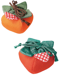 季節の提案商品「季節の香り袋　柿」